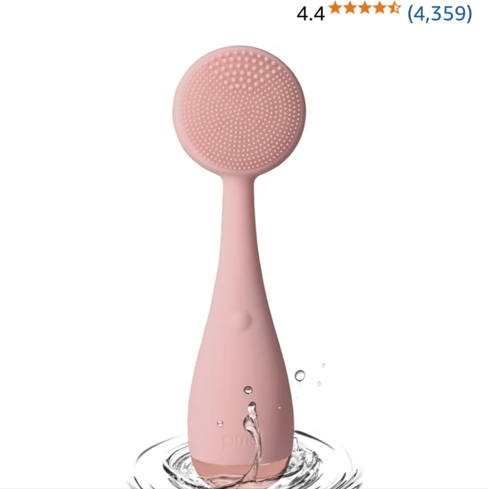 PMD Clean Smart Facial Cleansing Device with Silicone Brush & AntiAging Massager